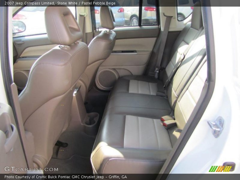 Stone White / Pastel Pebble Beige 2007 Jeep Compass Limited