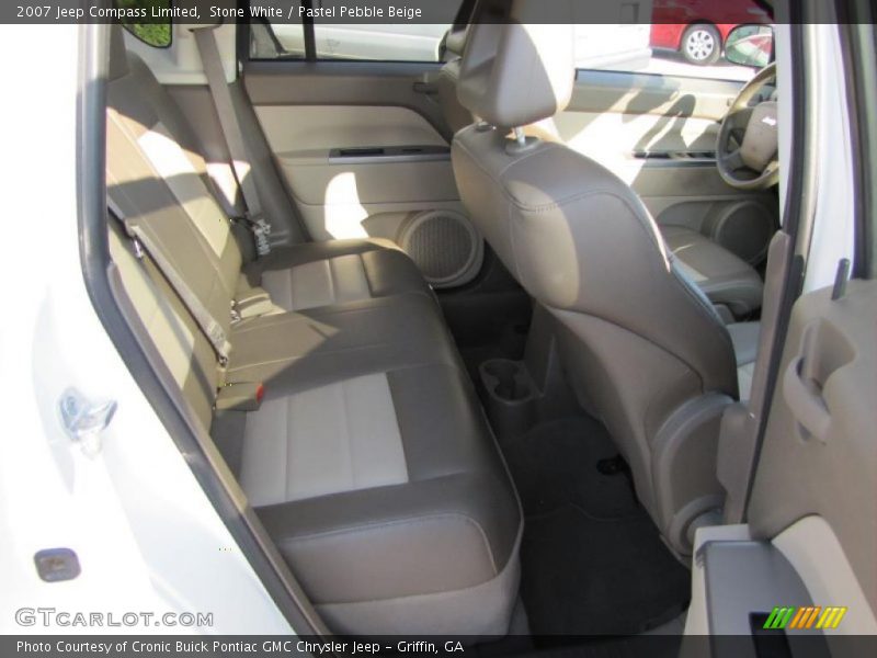 Stone White / Pastel Pebble Beige 2007 Jeep Compass Limited