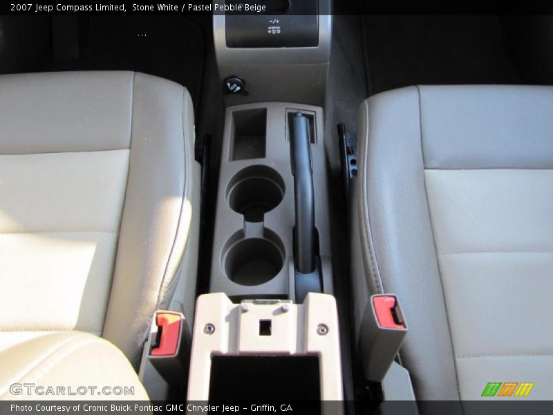 Stone White / Pastel Pebble Beige 2007 Jeep Compass Limited