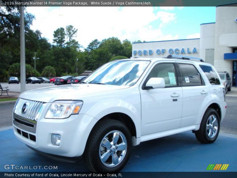 White Suede / Voga Cashmere/Ash 2010 Mercury Mariner I4 Premier Voga Package