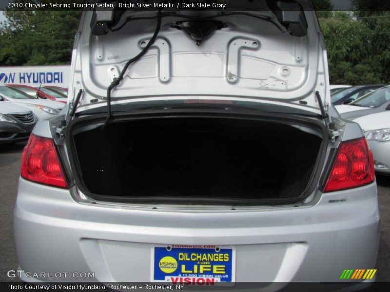 Bright Silver Metallic / Dark Slate Gray 2010 Chrysler Sebring Touring Sedan