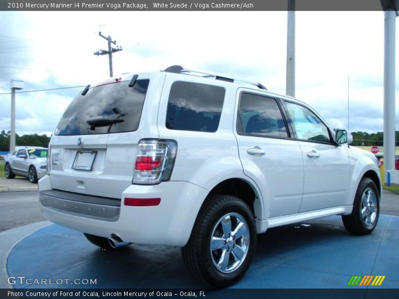 White Suede / Voga Cashmere/Ash 2010 Mercury Mariner I4 Premier Voga Package