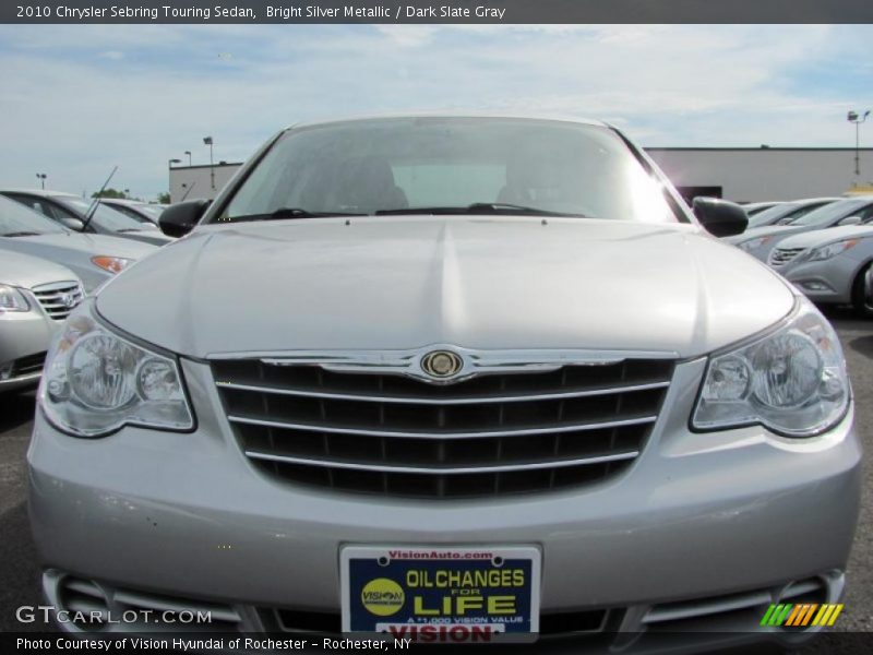 Bright Silver Metallic / Dark Slate Gray 2010 Chrysler Sebring Touring Sedan