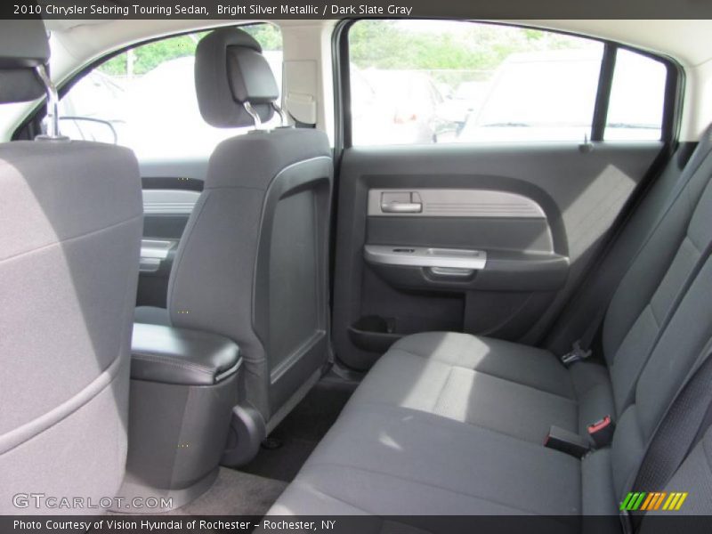 Bright Silver Metallic / Dark Slate Gray 2010 Chrysler Sebring Touring Sedan