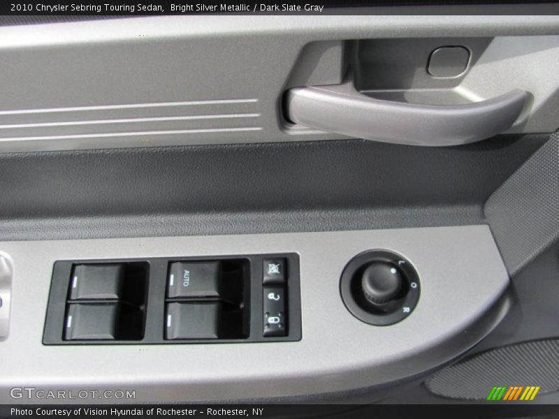 Bright Silver Metallic / Dark Slate Gray 2010 Chrysler Sebring Touring Sedan