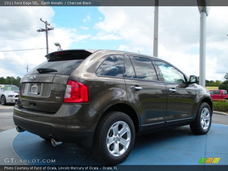 Earth Metallic / Charcoal Black 2011 Ford Edge SEL