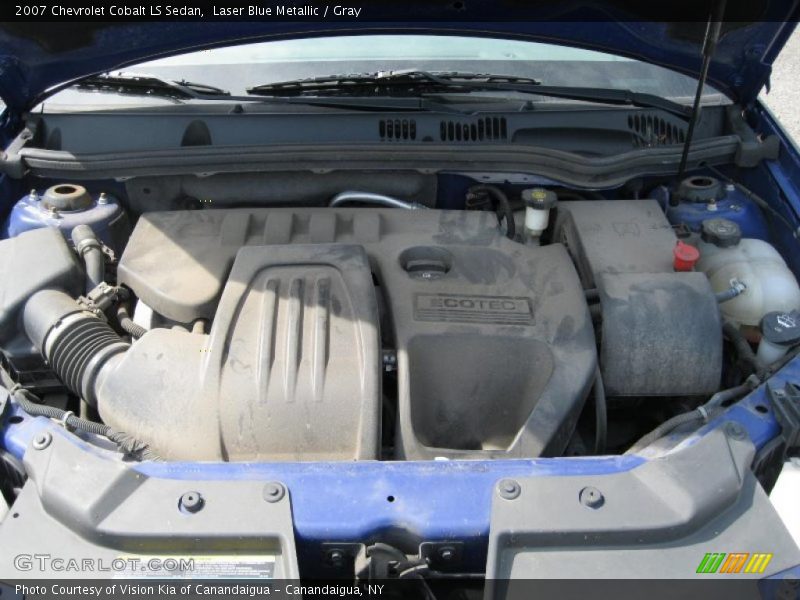 Laser Blue Metallic / Gray 2007 Chevrolet Cobalt LS Sedan