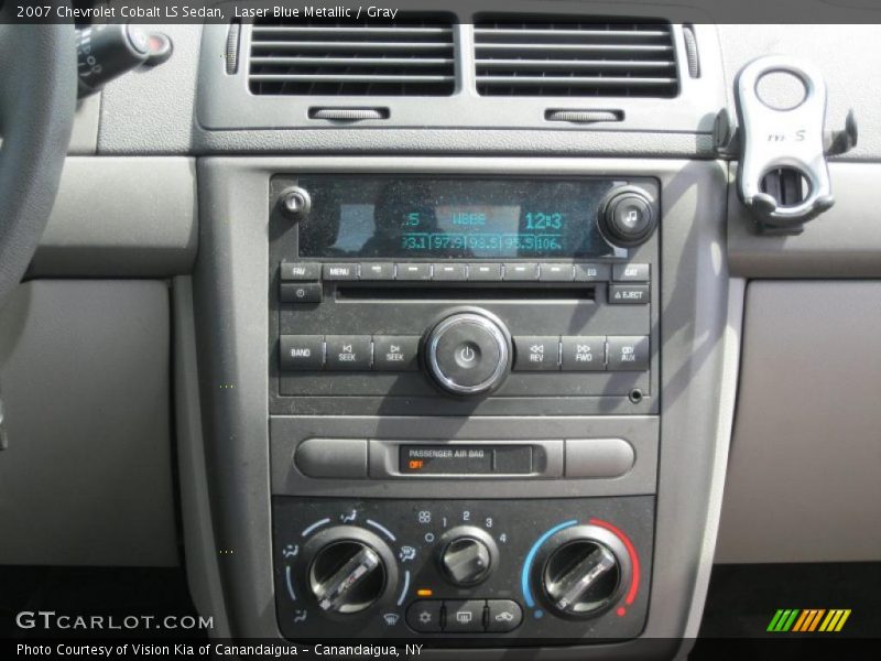 Laser Blue Metallic / Gray 2007 Chevrolet Cobalt LS Sedan