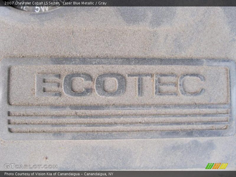 Laser Blue Metallic / Gray 2007 Chevrolet Cobalt LS Sedan