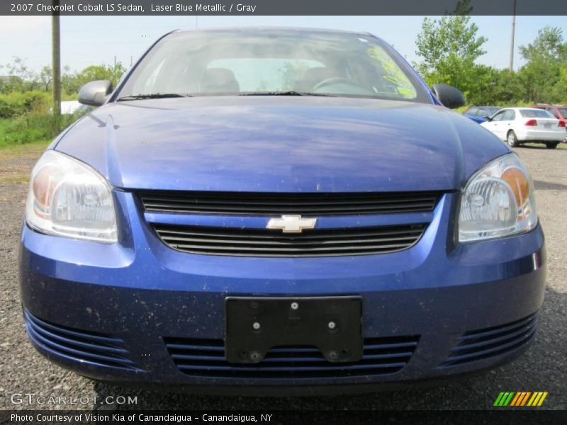 Laser Blue Metallic / Gray 2007 Chevrolet Cobalt LS Sedan