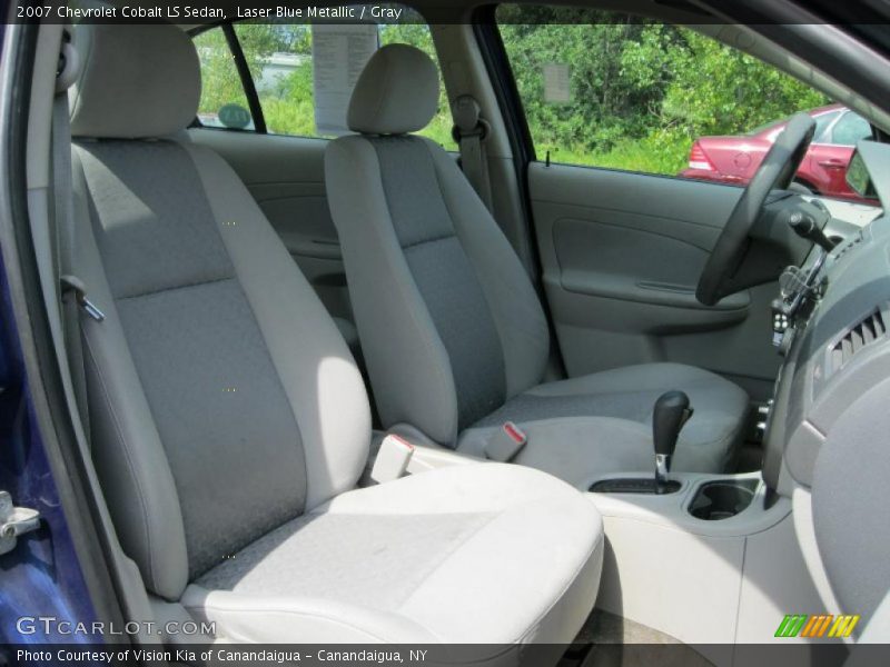 Laser Blue Metallic / Gray 2007 Chevrolet Cobalt LS Sedan