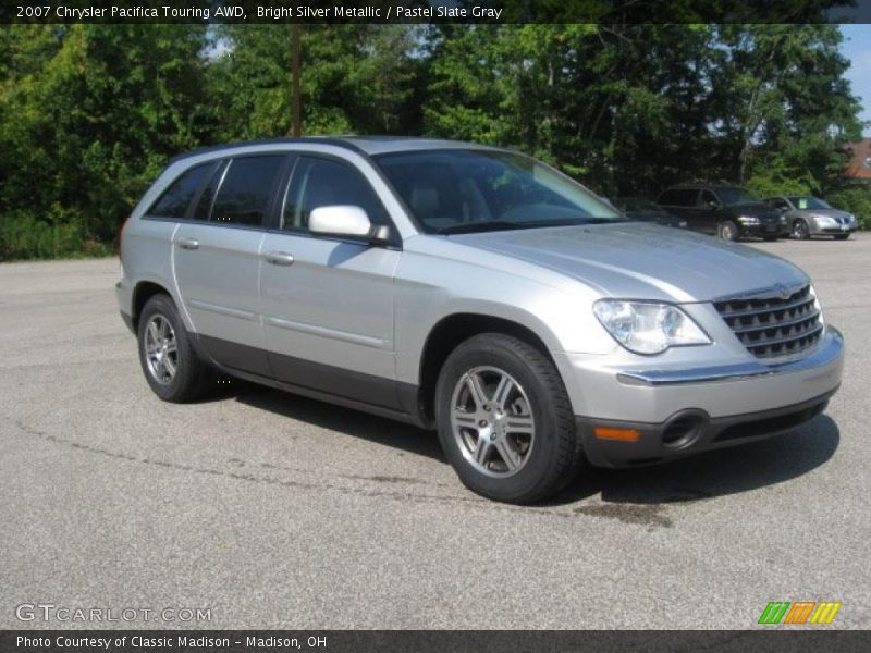 Bright Silver Metallic / Pastel Slate Gray 2007 Chrysler Pacifica Touring AWD