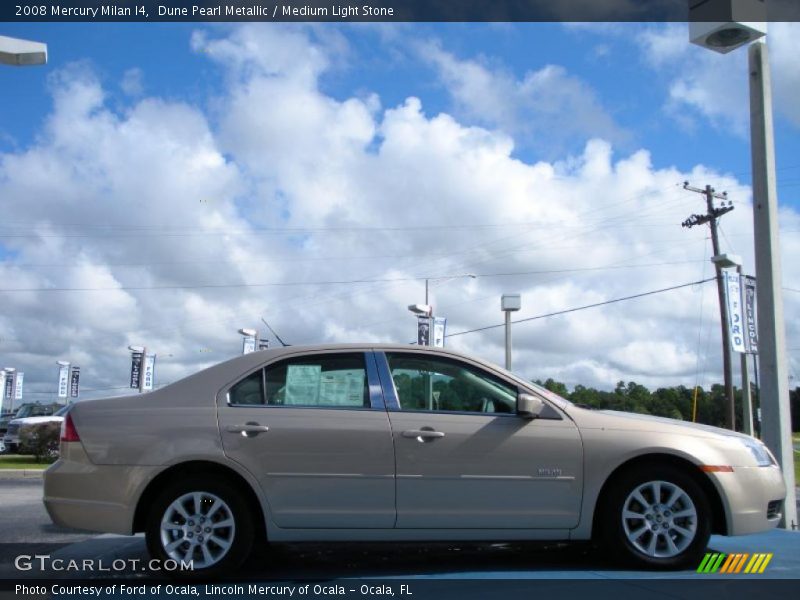 Dune Pearl Metallic / Medium Light Stone 2008 Mercury Milan I4