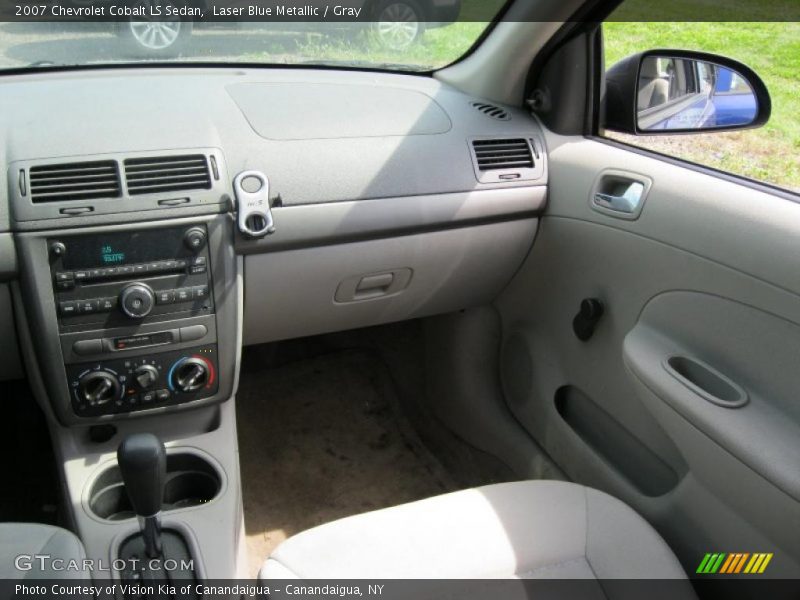 Laser Blue Metallic / Gray 2007 Chevrolet Cobalt LS Sedan