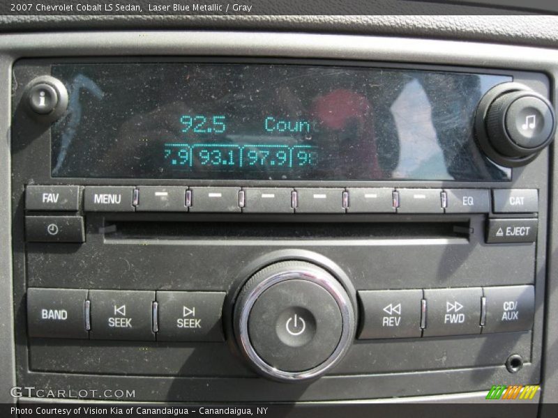 Laser Blue Metallic / Gray 2007 Chevrolet Cobalt LS Sedan