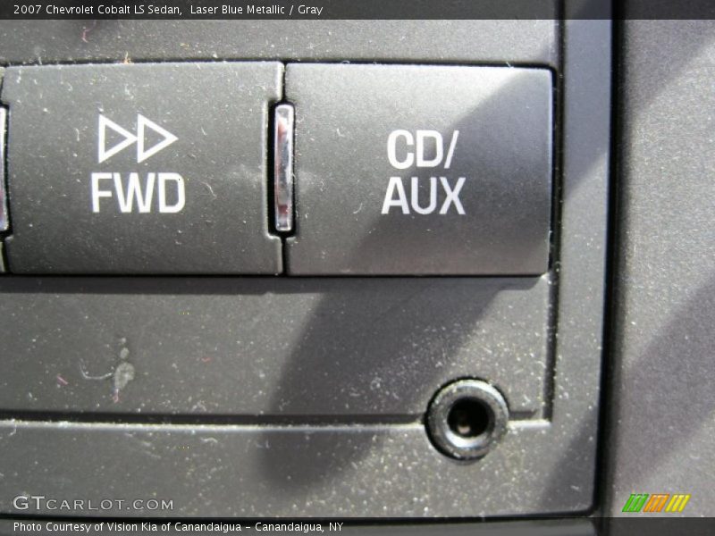Laser Blue Metallic / Gray 2007 Chevrolet Cobalt LS Sedan