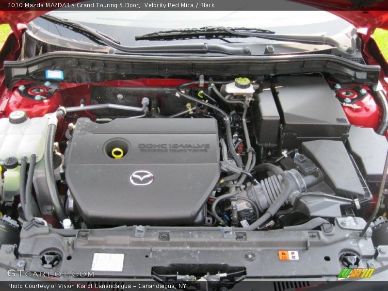 Velocity Red Mica / Black 2010 Mazda MAZDA3 s Grand Touring 5 Door
