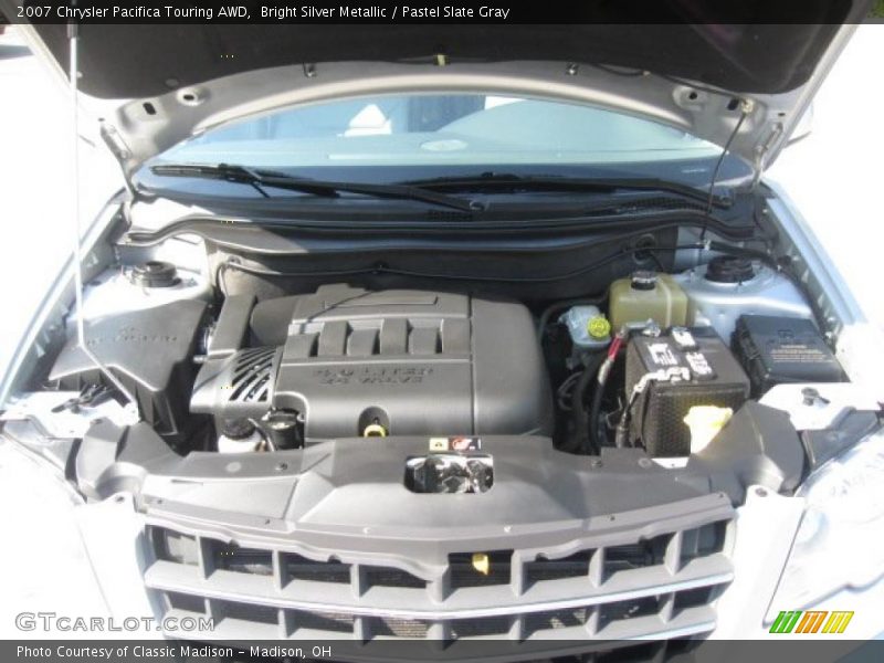 Bright Silver Metallic / Pastel Slate Gray 2007 Chrysler Pacifica Touring AWD