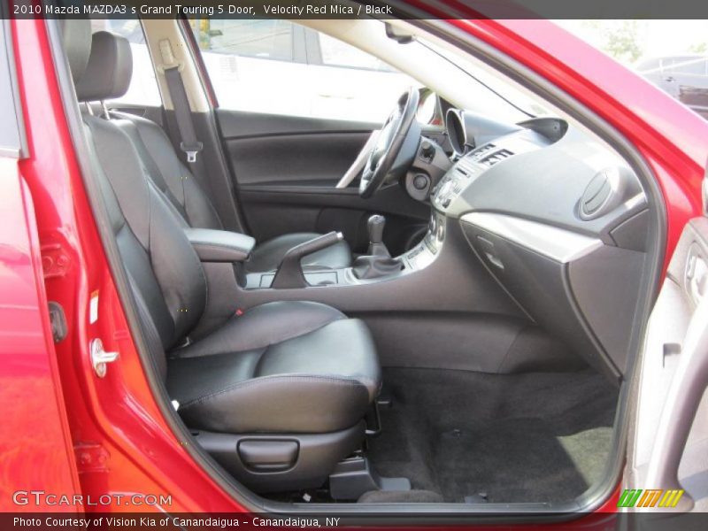 Velocity Red Mica / Black 2010 Mazda MAZDA3 s Grand Touring 5 Door