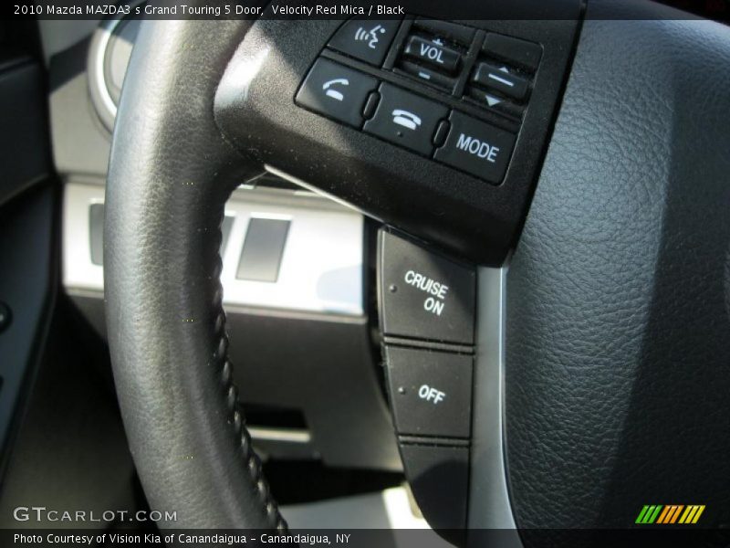 Velocity Red Mica / Black 2010 Mazda MAZDA3 s Grand Touring 5 Door