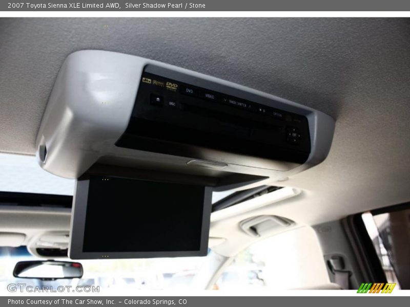 Silver Shadow Pearl / Stone 2007 Toyota Sienna XLE Limited AWD
