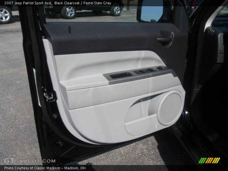 Black Clearcoat / Pastel Slate Gray 2007 Jeep Patriot Sport 4x4