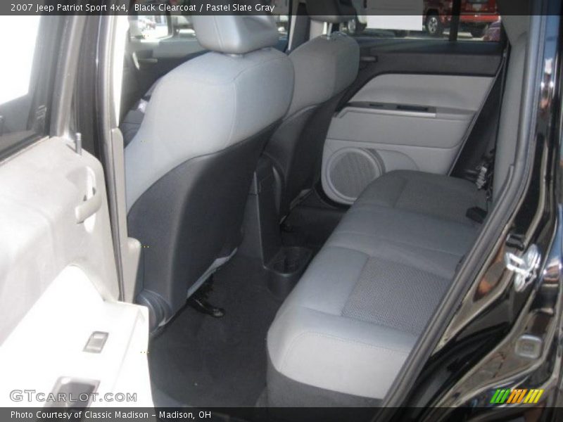 Black Clearcoat / Pastel Slate Gray 2007 Jeep Patriot Sport 4x4