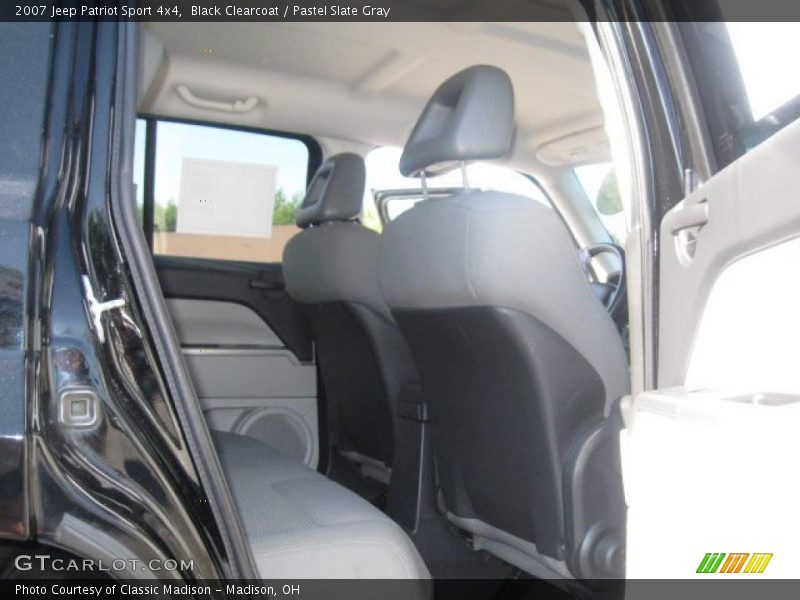 Black Clearcoat / Pastel Slate Gray 2007 Jeep Patriot Sport 4x4