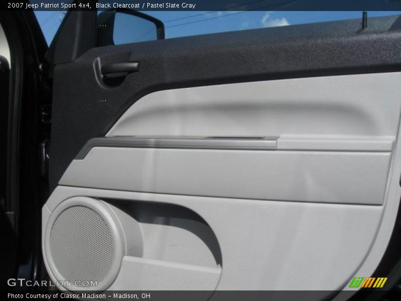 Black Clearcoat / Pastel Slate Gray 2007 Jeep Patriot Sport 4x4