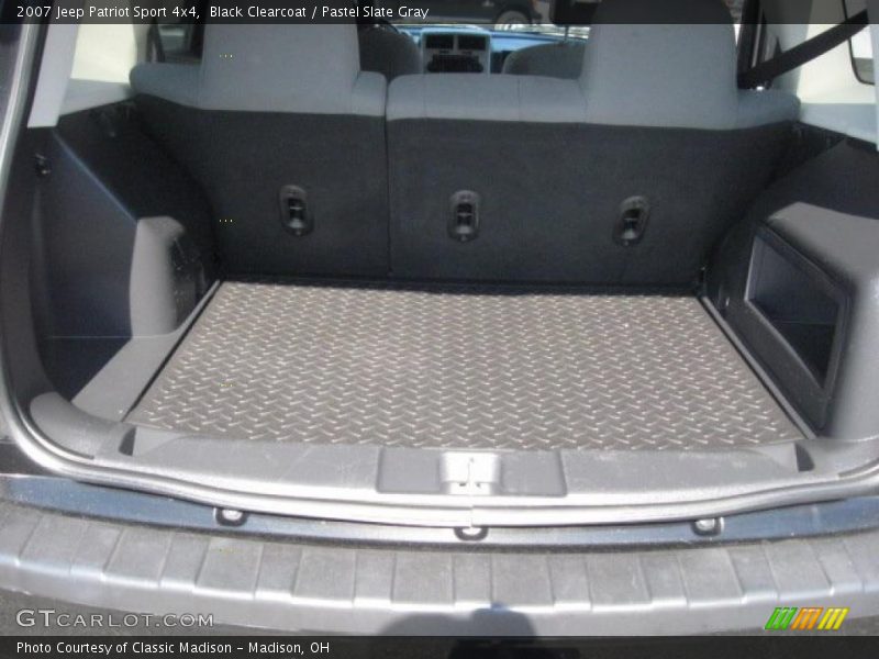 Black Clearcoat / Pastel Slate Gray 2007 Jeep Patriot Sport 4x4