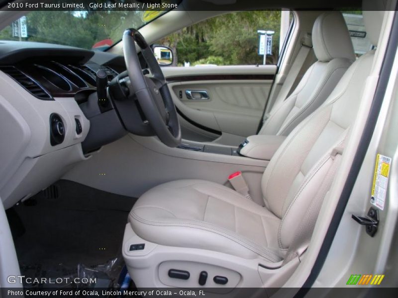Gold Leaf Metallic / Light Stone 2010 Ford Taurus Limited