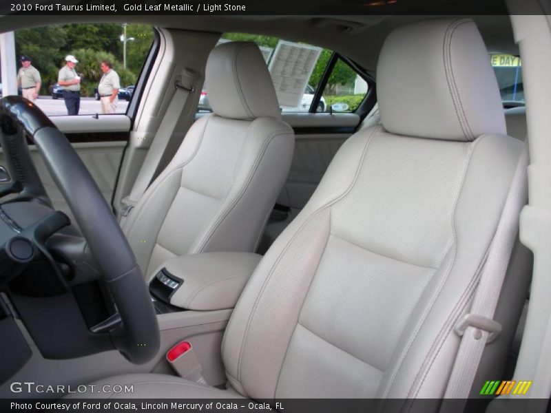 Gold Leaf Metallic / Light Stone 2010 Ford Taurus Limited