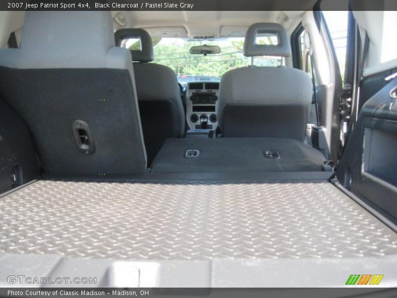 Black Clearcoat / Pastel Slate Gray 2007 Jeep Patriot Sport 4x4