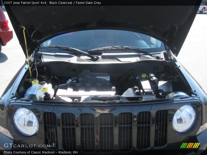 Black Clearcoat / Pastel Slate Gray 2007 Jeep Patriot Sport 4x4