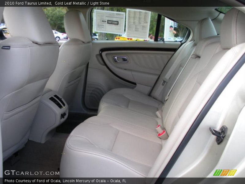 Gold Leaf Metallic / Light Stone 2010 Ford Taurus Limited