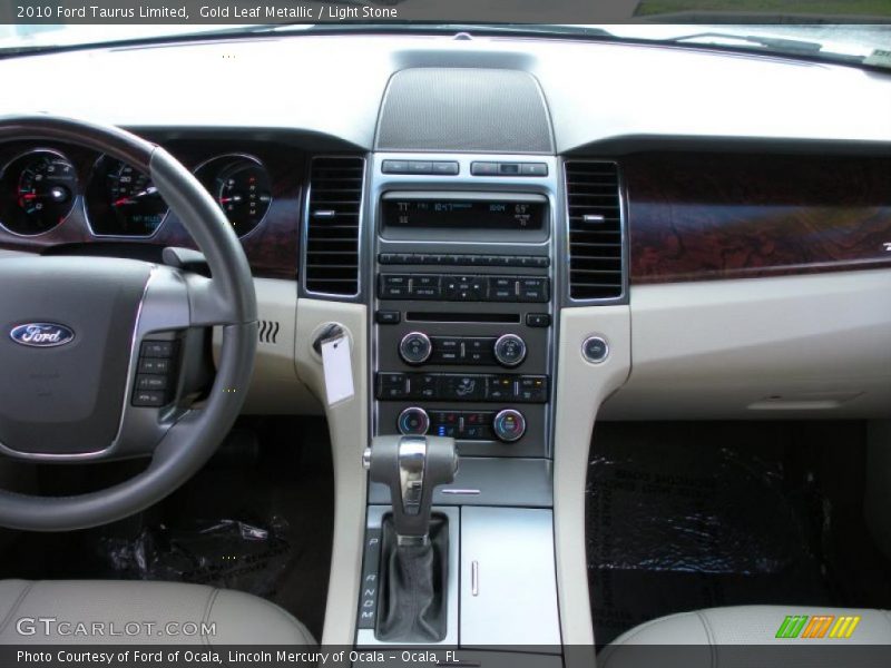 Gold Leaf Metallic / Light Stone 2010 Ford Taurus Limited
