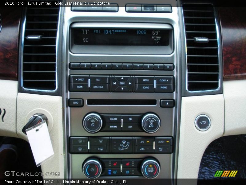 Gold Leaf Metallic / Light Stone 2010 Ford Taurus Limited