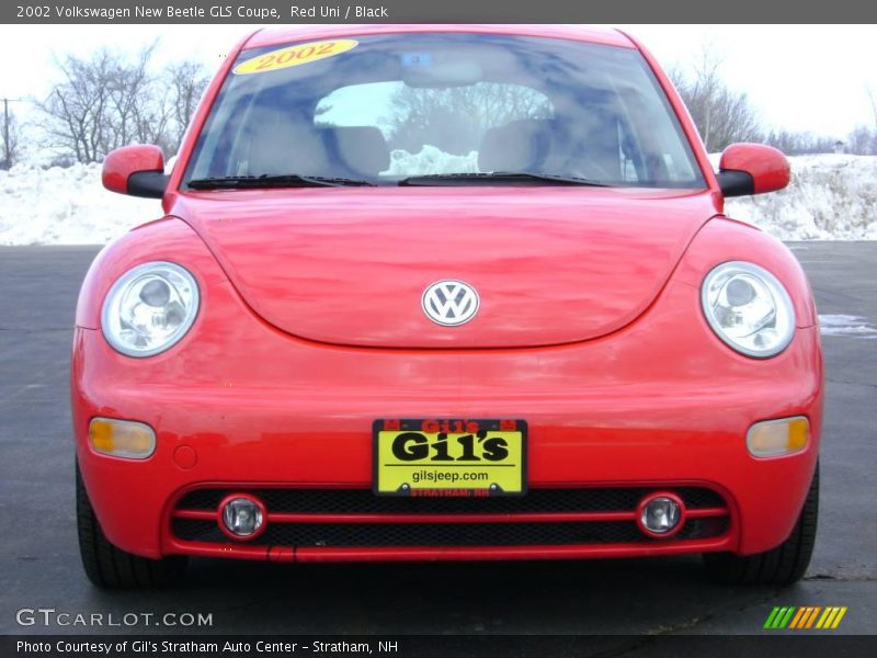 Red Uni / Black 2002 Volkswagen New Beetle GLS Coupe