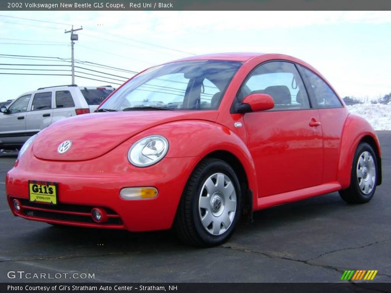 Red Uni / Black 2002 Volkswagen New Beetle GLS Coupe