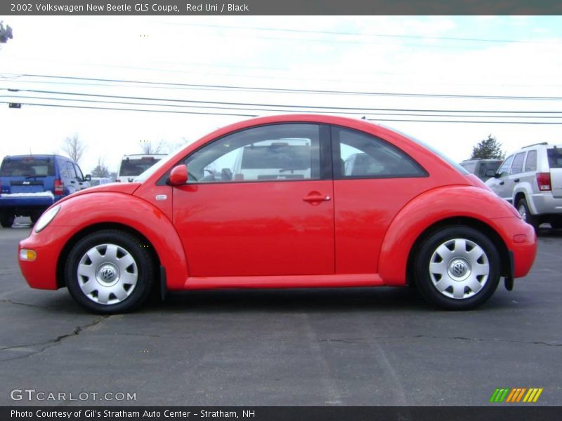 Red Uni / Black 2002 Volkswagen New Beetle GLS Coupe