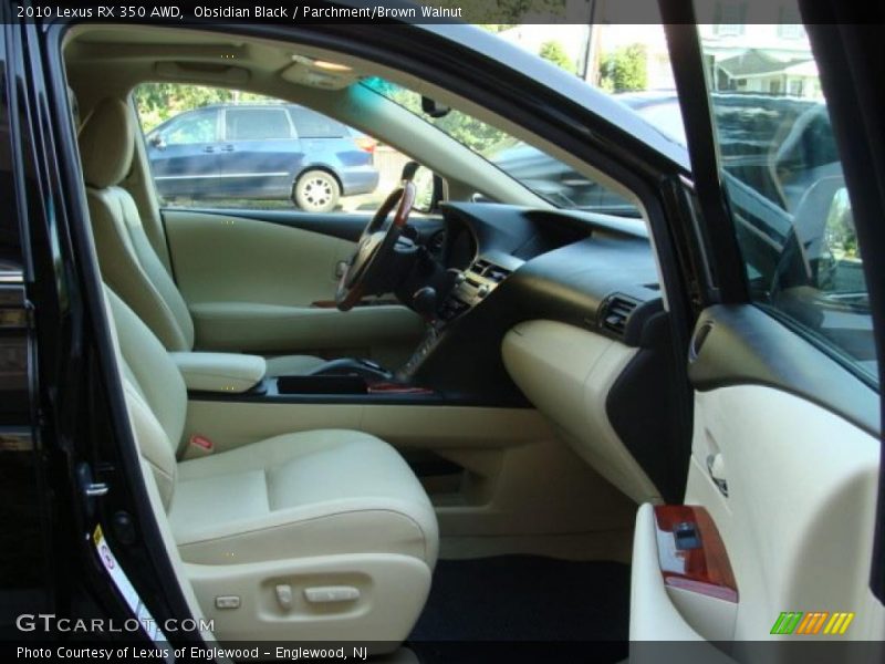 Obsidian Black / Parchment/Brown Walnut 2010 Lexus RX 350 AWD