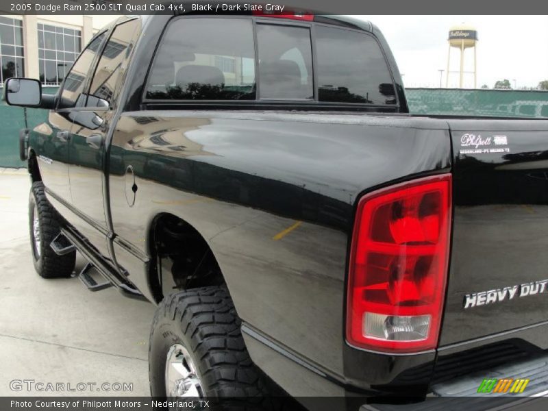 Black / Dark Slate Gray 2005 Dodge Ram 2500 SLT Quad Cab 4x4