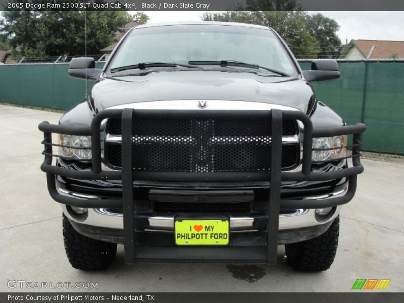 Black / Dark Slate Gray 2005 Dodge Ram 2500 SLT Quad Cab 4x4