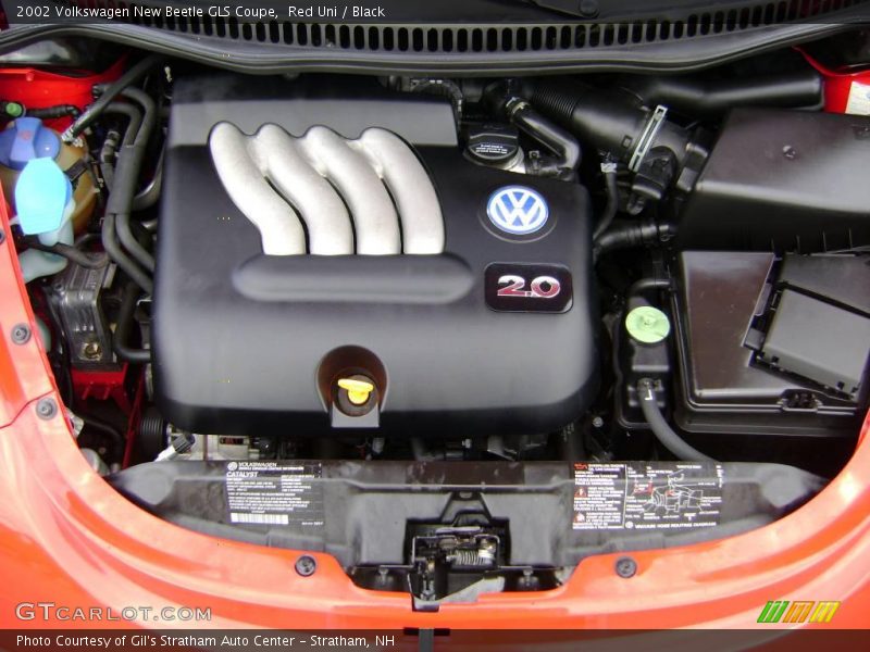 Red Uni / Black 2002 Volkswagen New Beetle GLS Coupe