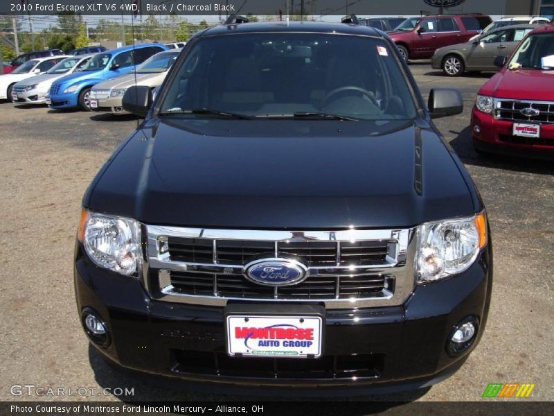 Black / Charcoal Black 2010 Ford Escape XLT V6 4WD