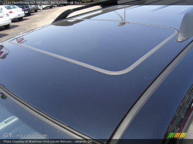 Black / Charcoal Black 2010 Ford Escape XLT V6 4WD