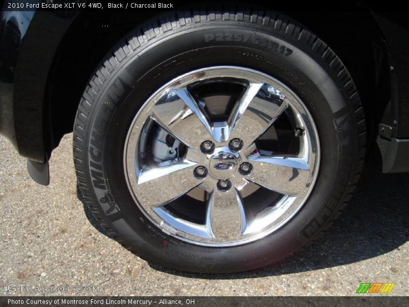 Black / Charcoal Black 2010 Ford Escape XLT V6 4WD