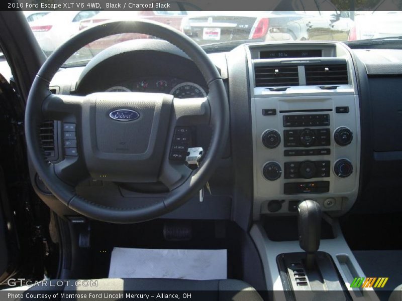 Black / Charcoal Black 2010 Ford Escape XLT V6 4WD