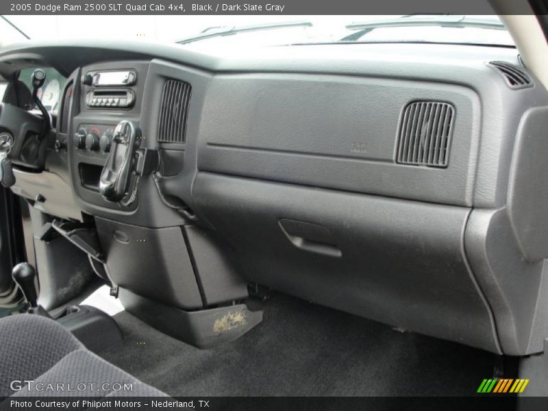 Black / Dark Slate Gray 2005 Dodge Ram 2500 SLT Quad Cab 4x4