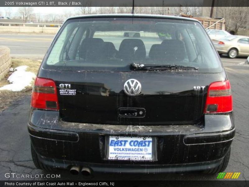 Black / Black 2005 Volkswagen GTI 1.8T